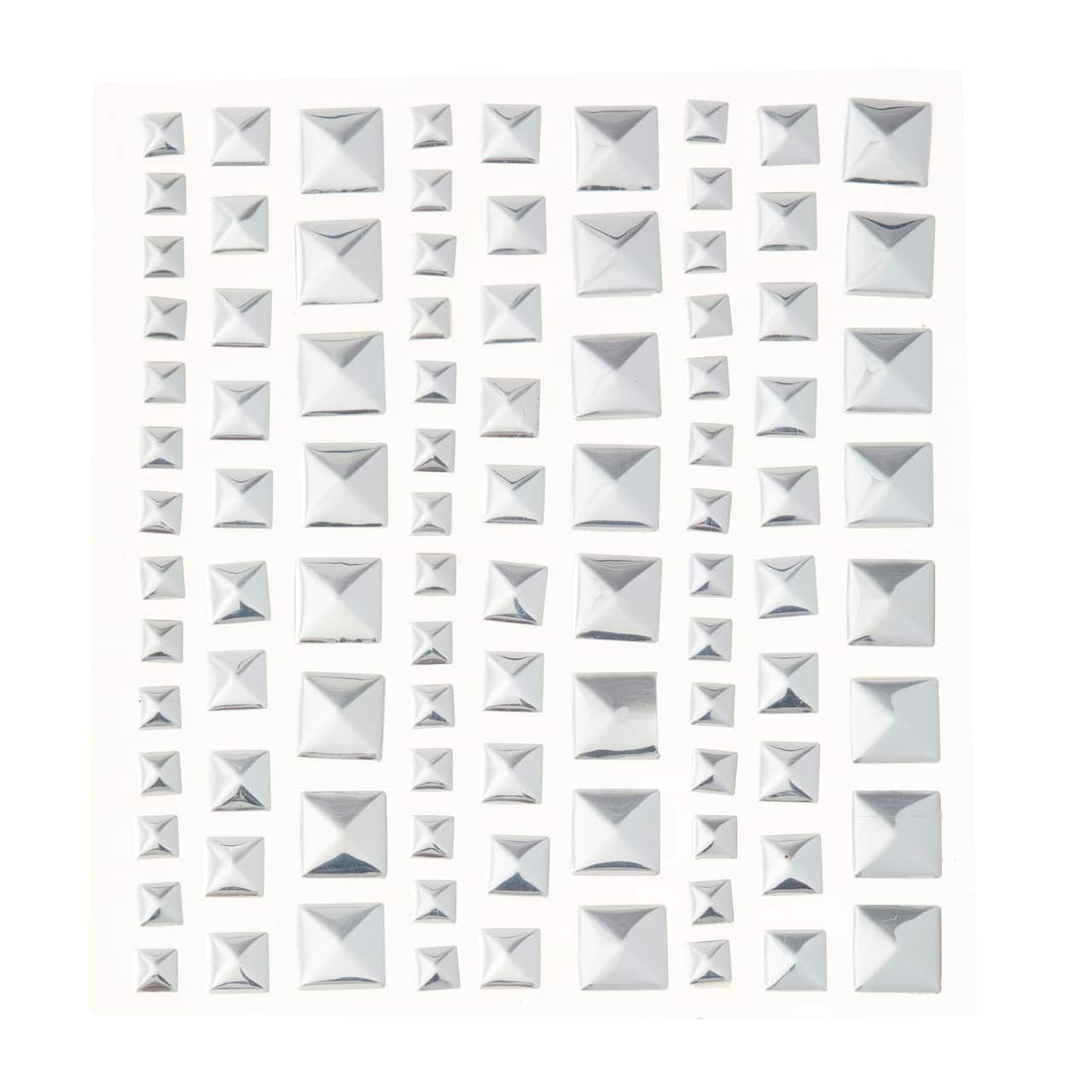 Silver Square Studs By Recollections™